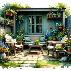 Секреты ухода за садовой мебелью